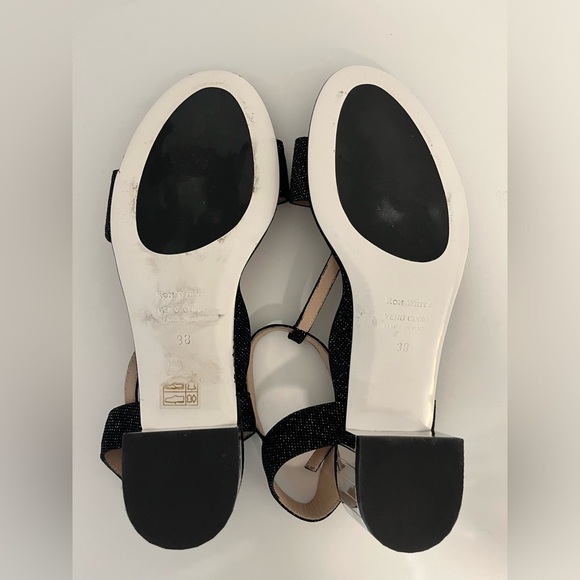 Black and Silver Ron White Sandals - Picture 10 of 11